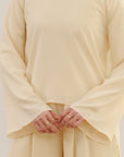 Cream High-Low Tunic- Final Sale