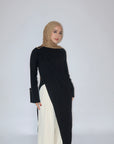 Black Floor Length Hardware Tunic *ships Nov 20