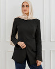 Black Blazer Tunic