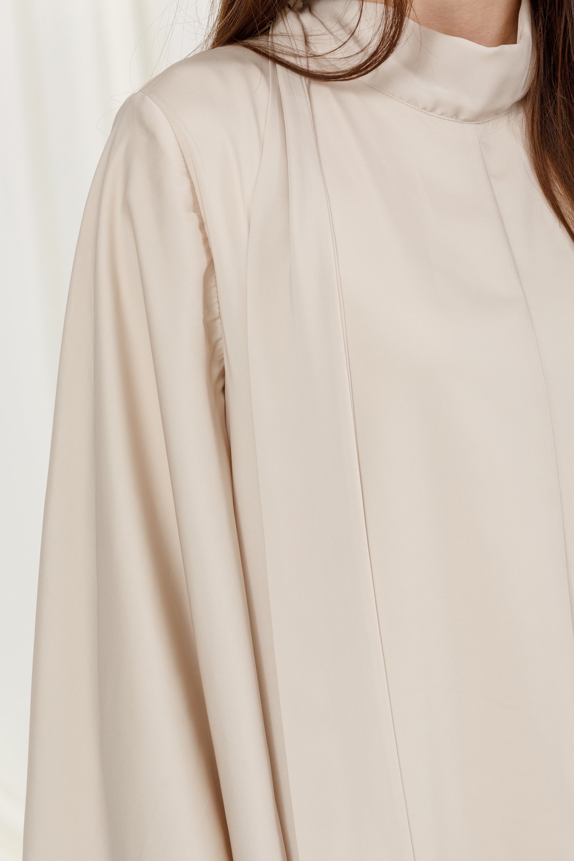 Truffle Tie Neck Maxi Dress- Final Sale