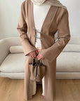 Sand Chain Abaya- Final Sale