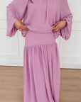 Orchid Low Waisted Skirt Set