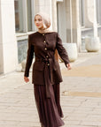 Espresso SE Belted Jacket - Final Sale