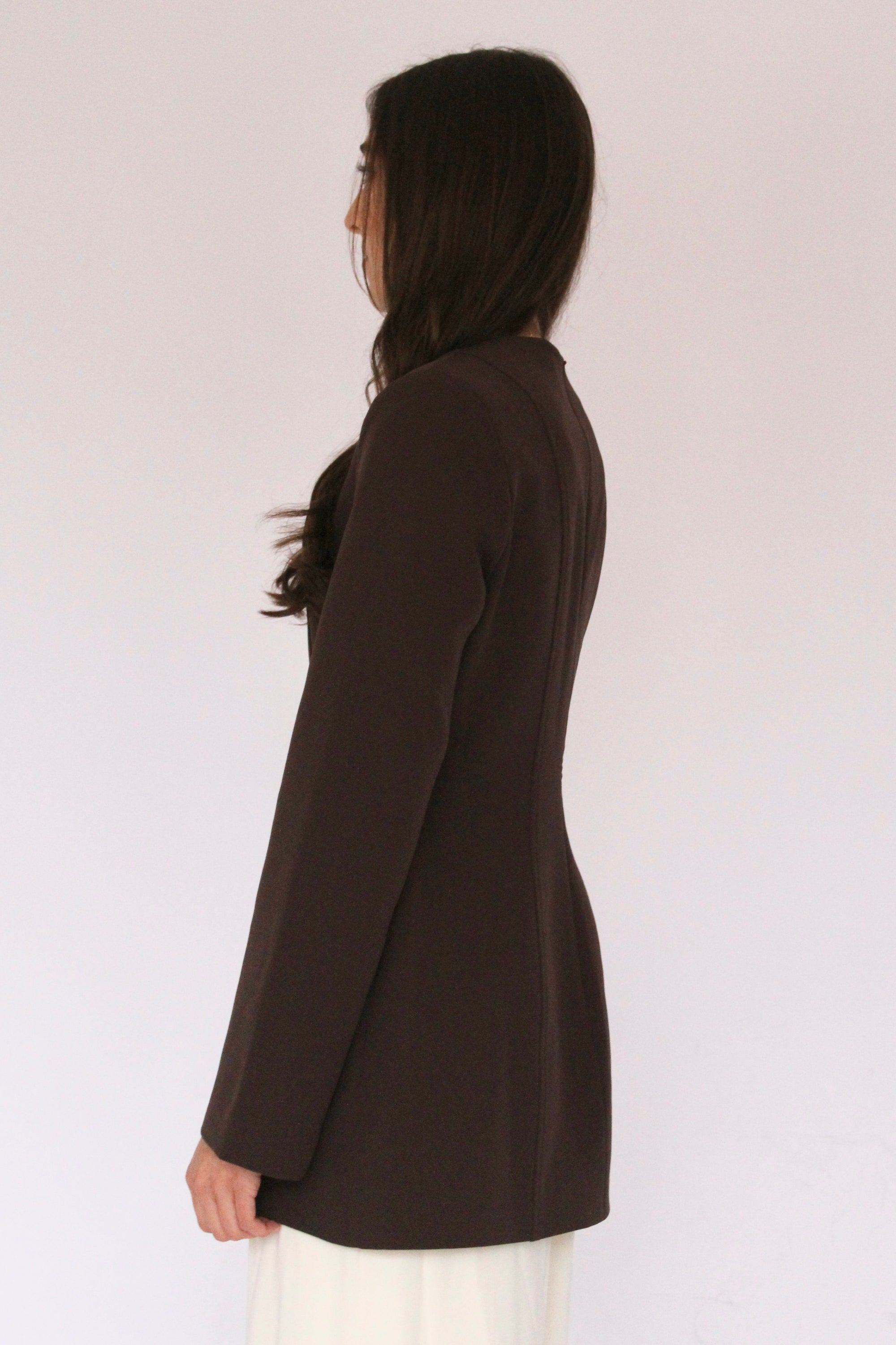 Espresso Structured Tunic