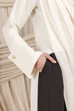 Load image into Gallery viewer, Ivory Floor Length Hardware Tunic
