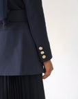 Navy SE Belted Jacket - Final Sale