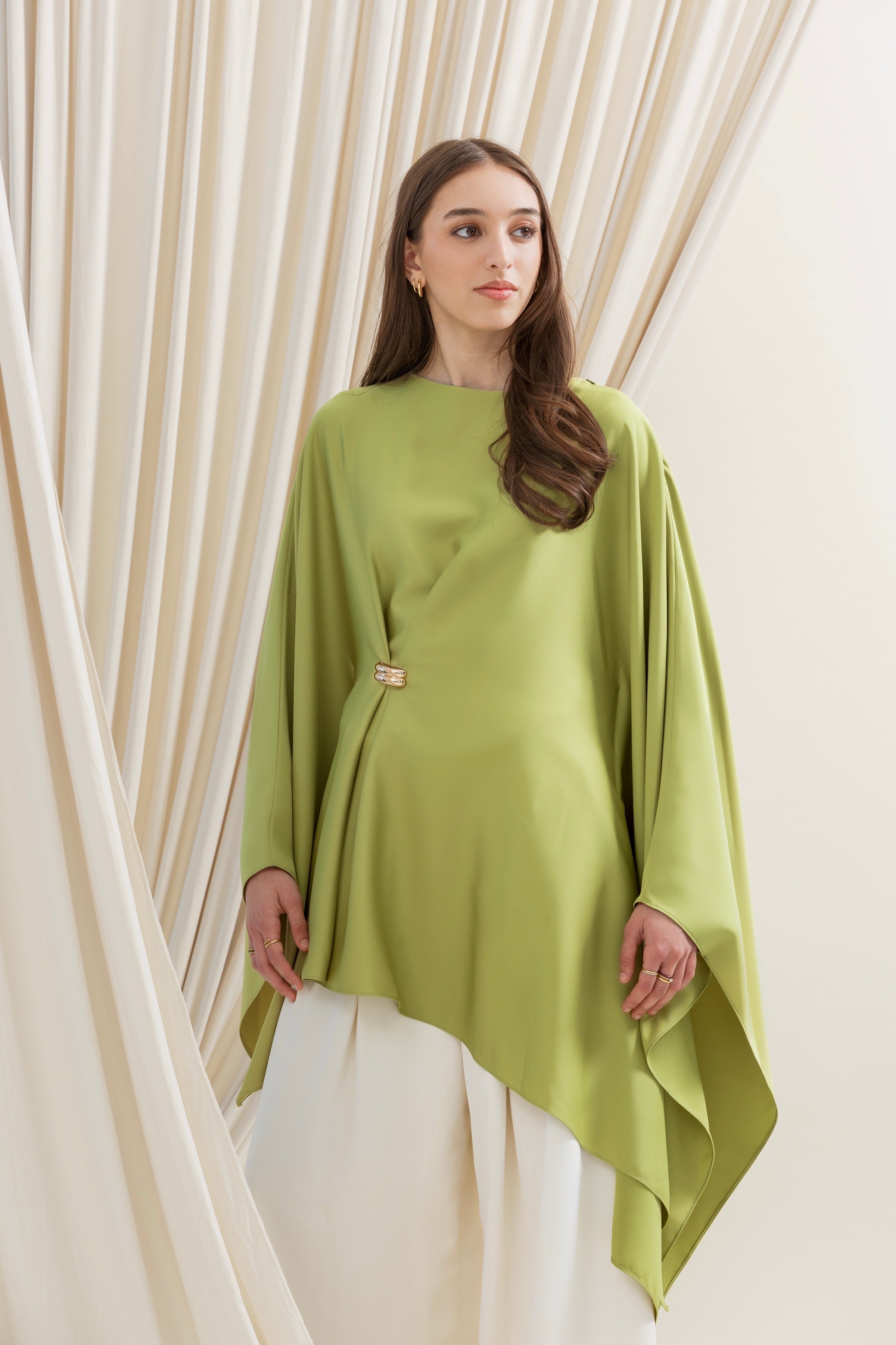 Lime Kaftan Tunic