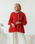 Red Bow Tie Tunic