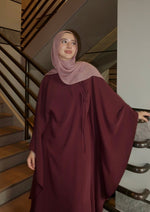 Load image into Gallery viewer, Plum Bow Tie Kaftan
