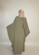 Load image into Gallery viewer, Olive Bow Tie Kaftan - Final Sale
