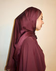 Plum Shimmering Scarf