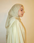 Melon Green Shimmering Scarf