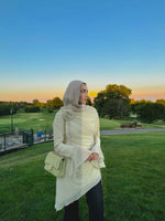 Load image into Gallery viewer, Melon Draped Rose Tunic
