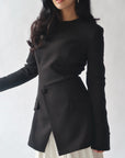 Black Blazer Tunic