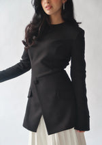 Load image into Gallery viewer, Black Blazer Tunic
