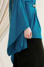 Load image into Gallery viewer, Teal Kaftan Tunic
