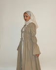 Khaki Cinched Cloak