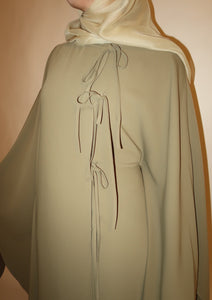 Olive Bow Tie Kaftan