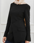 Black Blazer Tunic