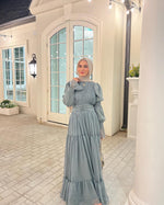 Load image into Gallery viewer, Sage Ruched Dress
