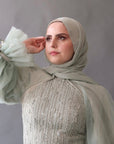 Mint Matte Scarf