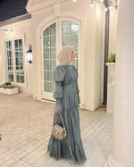 Load image into Gallery viewer, Sage Ruched Dress
