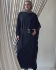 Black Belted Kaftan- Final Sale