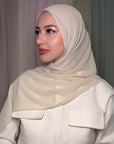 Sand Matte Chiffon Scarf
