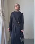 Black Belted Kaftan- Final Sale