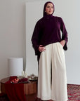 Purple High-Low Tunic