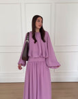 Orchid Low Waisted Skirt Set