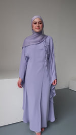 Load and play video in Gallery viewer, Periwinkle Bow Tie Kaftan
