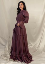 Load image into Gallery viewer, Terracotta Ruched Dress
