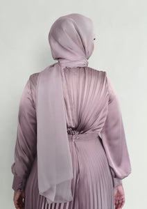 Mauve Purple Shimmering Scarf